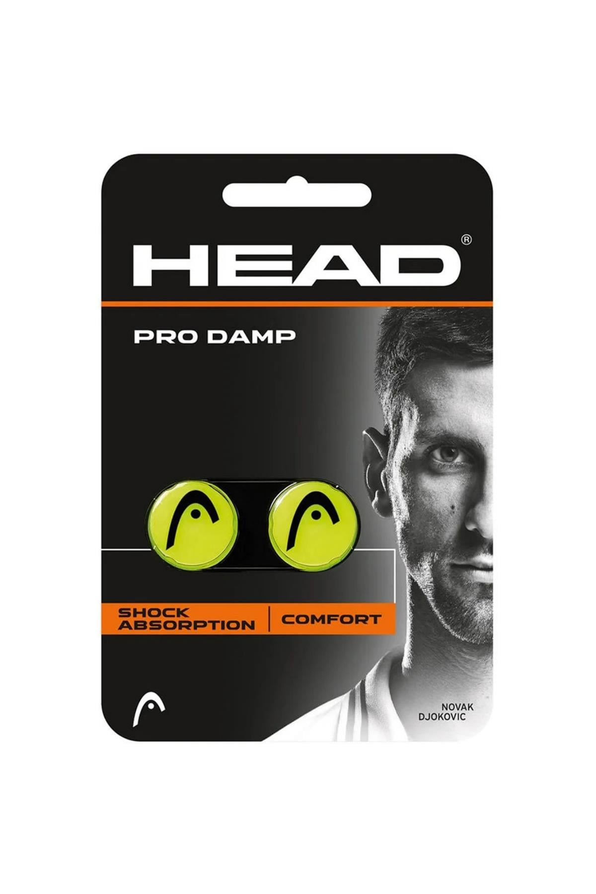 Head Head Pro Dampner Sarı Tenis Raket Titreşim Önleyici 2li