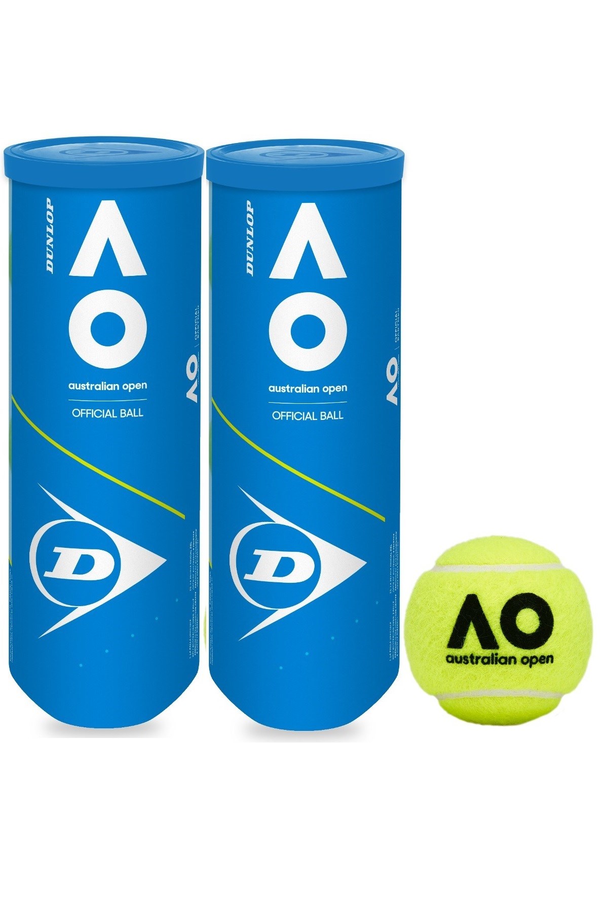 Dunlop 2 Kutu Dunlop AO Tenis Topu 3lü