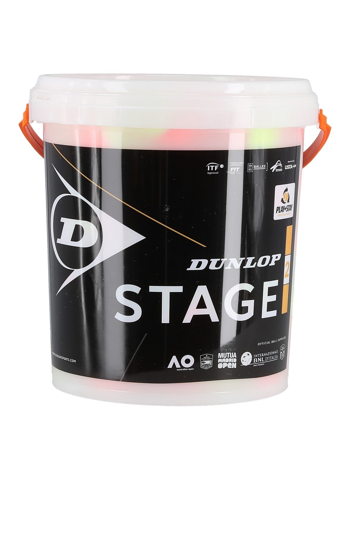 Dunlop DUNLOP STAGE 2 TURUNCU 60 LI KOVA ÇOCUK TENİS TOPU