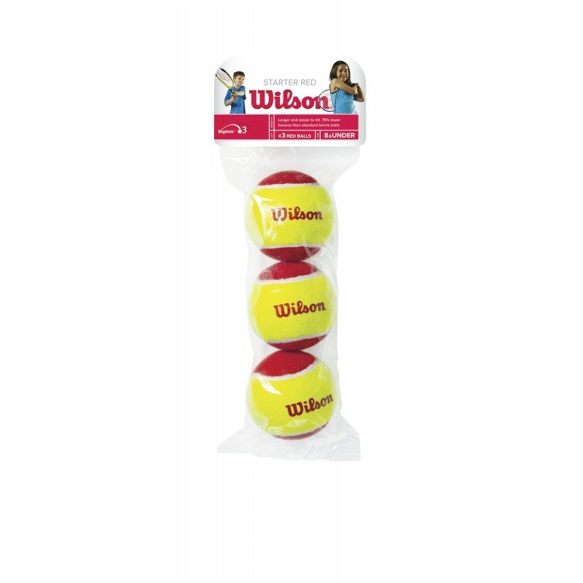 Wilson WILSON STARTER RED TBALL 3 PACK