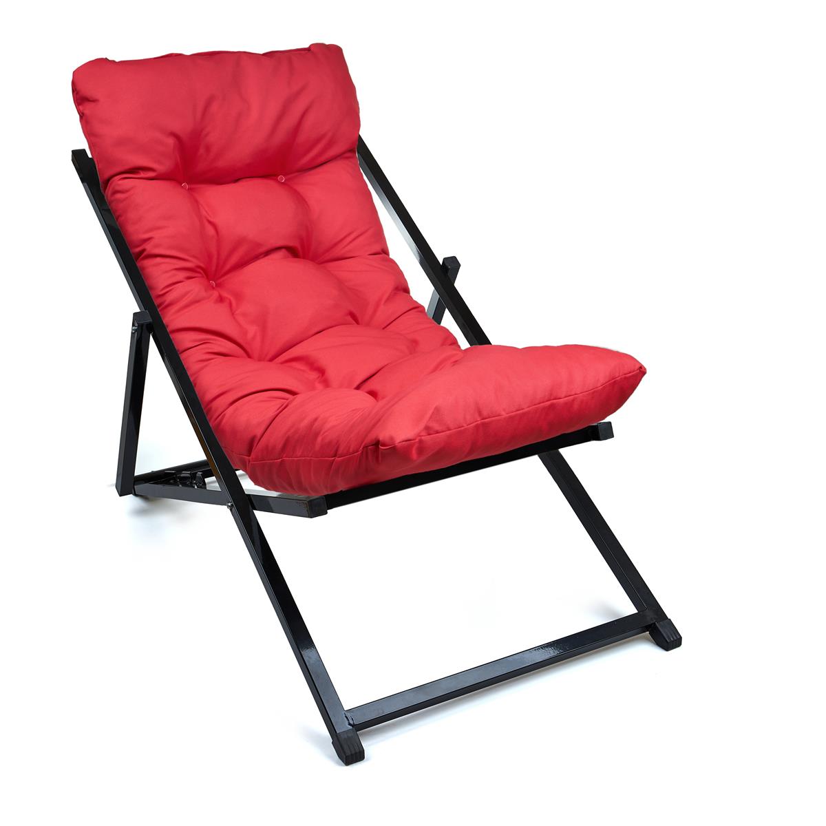 Minderli - Mas Şezlong Seti Bahçe&balkon&teras&plaj Katlanır Set - 1 Şezlong