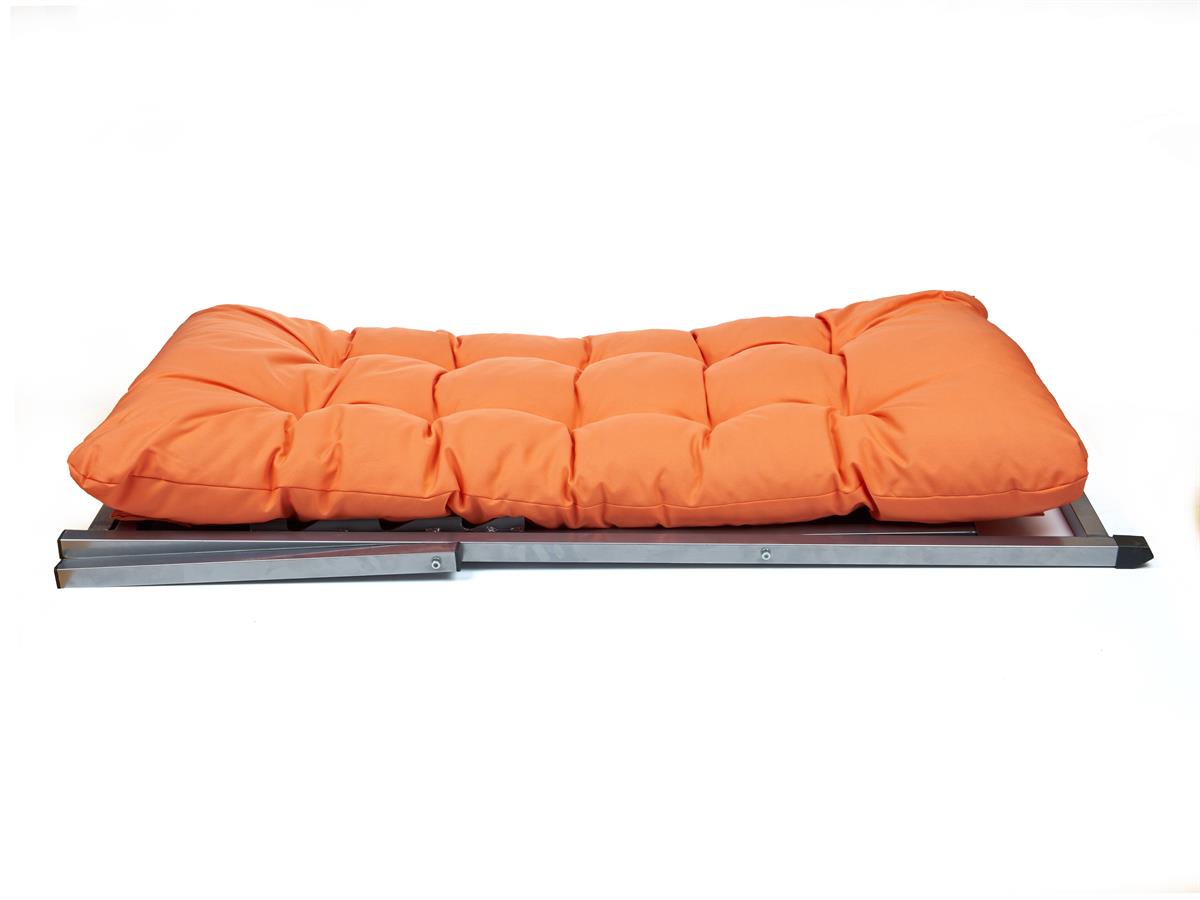 Minderli - Zeta Şezlong Seti Bahçe&balkon&teras&plaj Katlanır Ikili Set - 2 Şezlong 1 Sehpa Renkli 