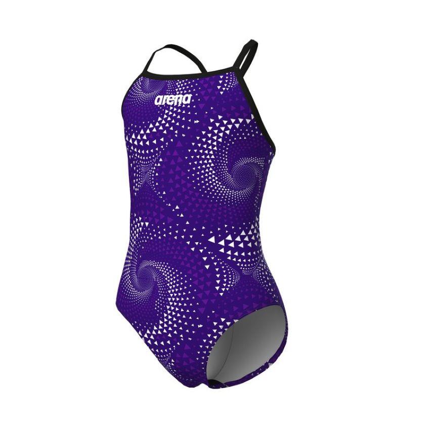 Arena Girls Fireflow Swimsuit Lightdrop Back Kız Çocuk Yüzücü Mayosu 010406900