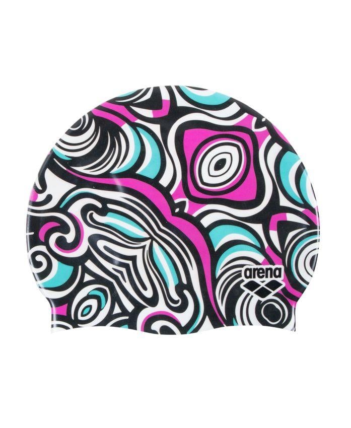 Arena HD Swim Cap Illusion Unisex Çok Renkli Yüzücü Bone 005572253