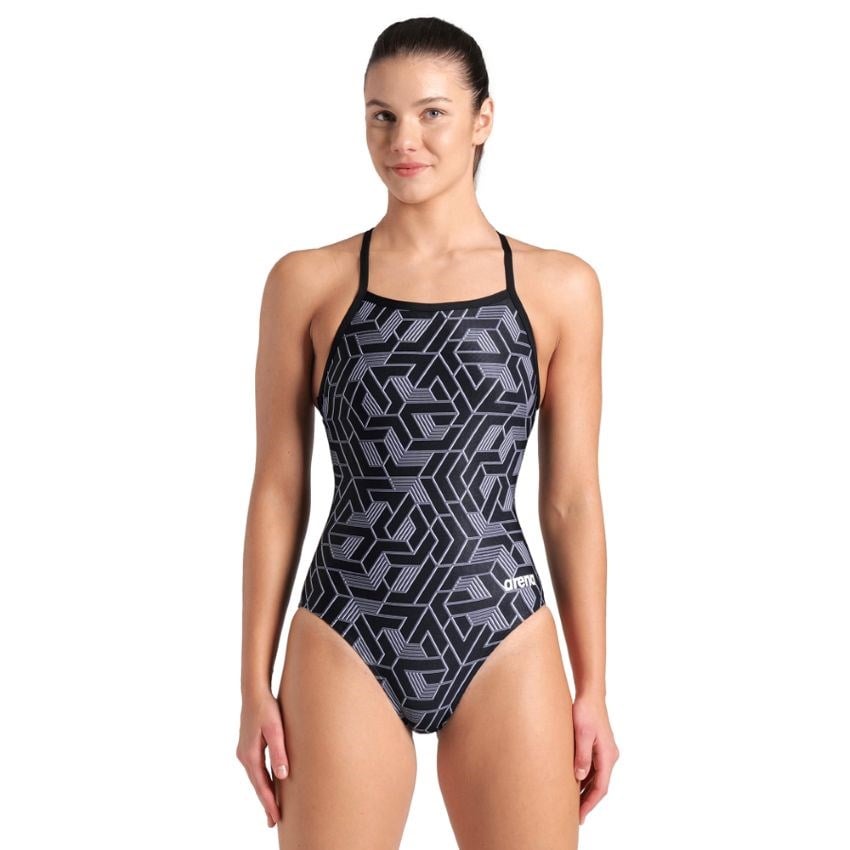 Arena Womens Escape Swimsuit Lightdrop Kadın Yüzücü Mayosu 007740500