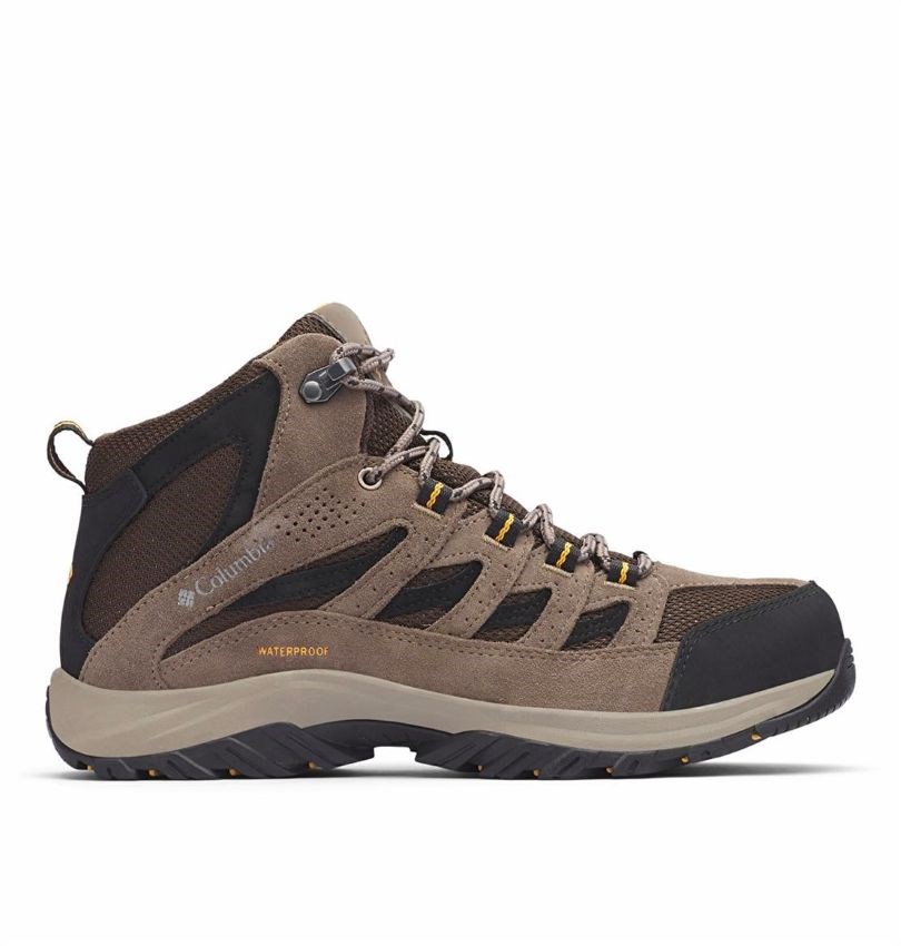 Columbia Crestwood Mid Waterproof Erkek Bot Kahverengi BM0652