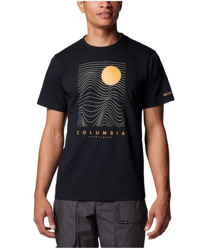 Columbia Csc M Linear Drifts Ss Tee Erkek Kısa Kollu Tişört CS0390