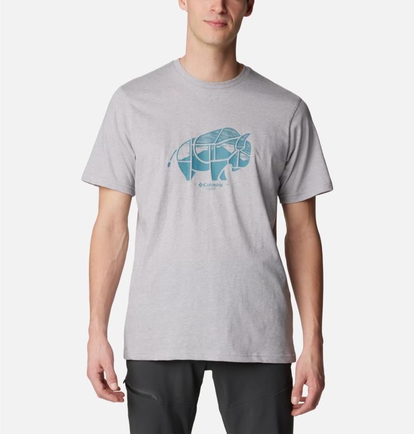 Columbia CSC M Range Roamer Outdoor Ss Tee Erkek Kısa Kollu Tişört CS0360-039
