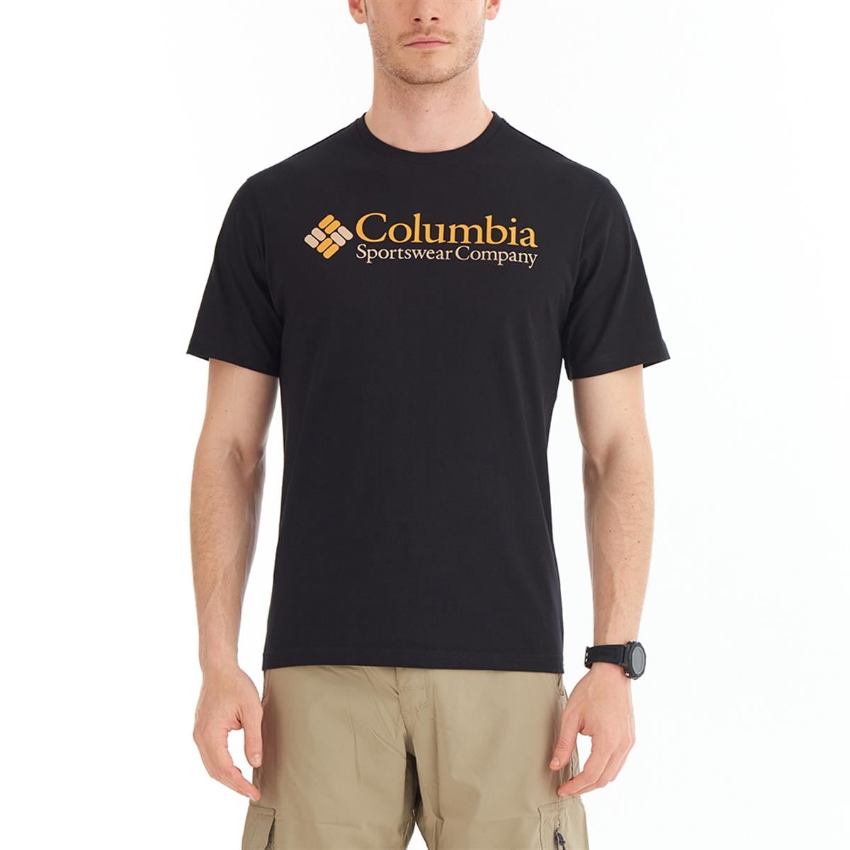 Columbia Csc M Retro Logo Ss Tee Erkek Kısa Kollu Tişört CS0311-010