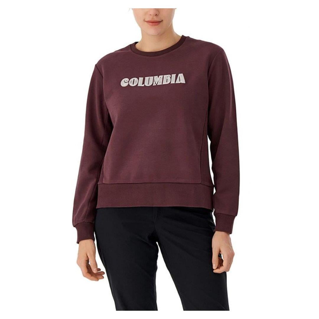Columbia Csc W Columbia Embroidery Crewneck Kadın Sweatshirt CS0384