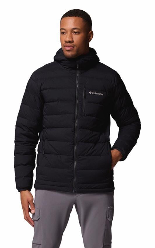 Columbia Drift Peak™ Stretch Down Hooded Jacket Siyah Erkek Outdoor Mont WE1852-010
