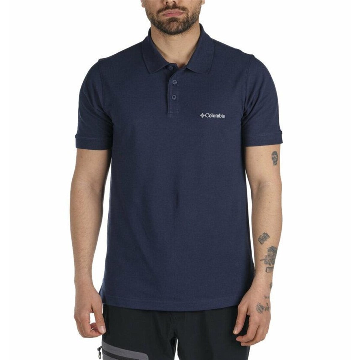 Columbia M Cascade Range Solid Erkek Polo Tişört CS0214-466