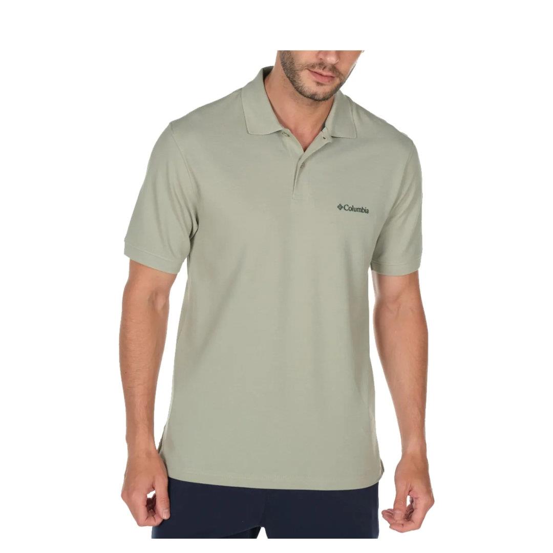 Columbia M Cascade Range Solid Polo Erkek Outdoor Tişört CS0214-348