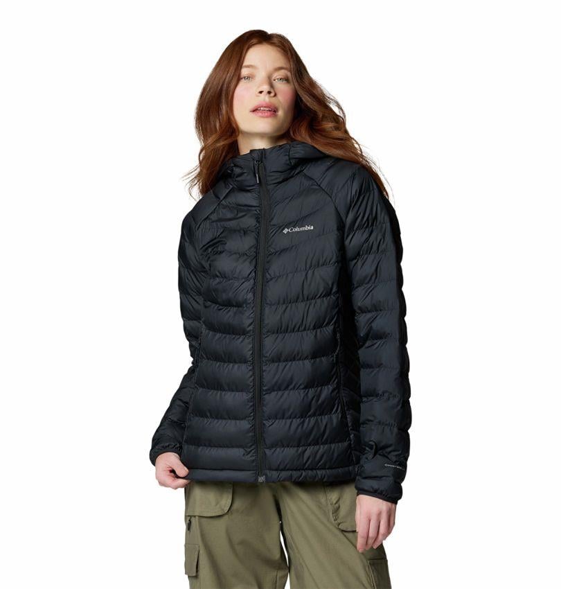 Columbia Powder Lite™ II Hooded Jacket Siyah Kadın Outdoor Mont WK8123