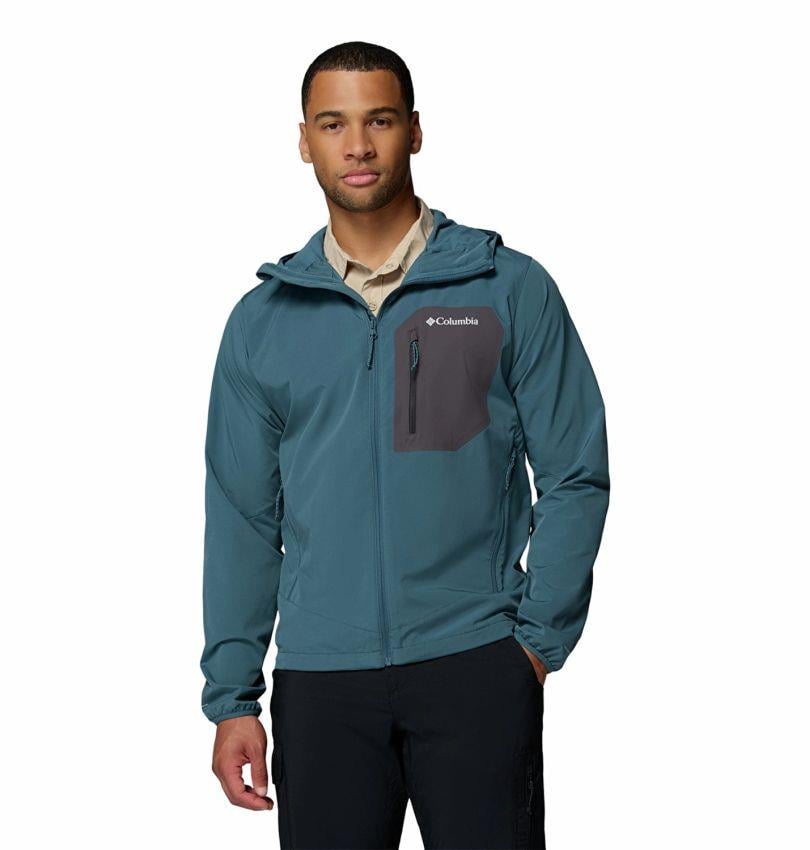 Columbia Tall Heights III Kapüşonlu Erkek Softshell Mont WO3966