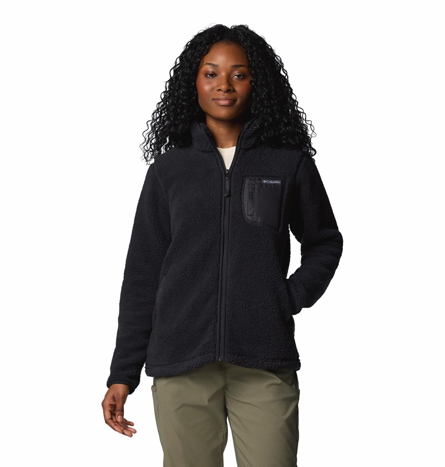 Columbia West Bend™ Full Zip II Siyah Kadın Outdoor Polar AK5171