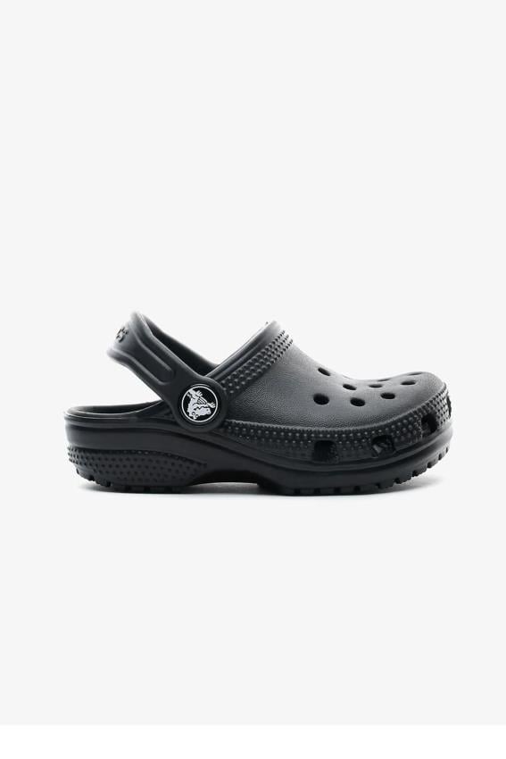 Crcos Classic Clog T - Black Siyah Çocuk Terlik 206991-ODA