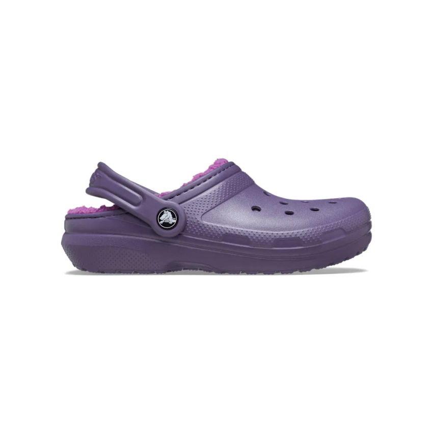 Crocs Classic Lined Clog Kids Çocuk Siyah Terlik 207010-5CI