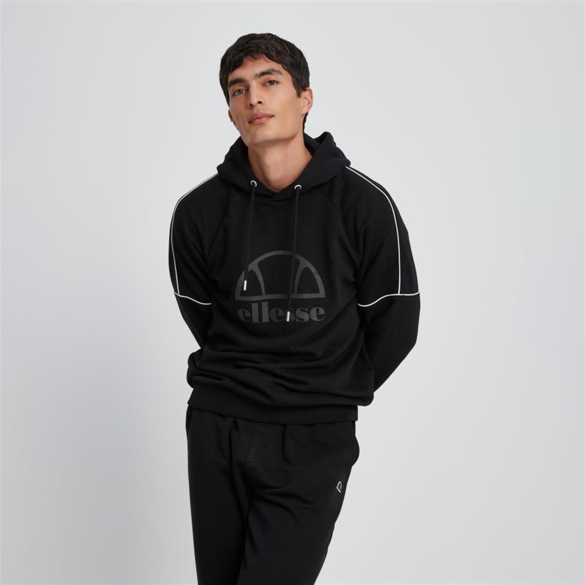 Ellesse Erkek Sweatshirt Siyah EM073-BK