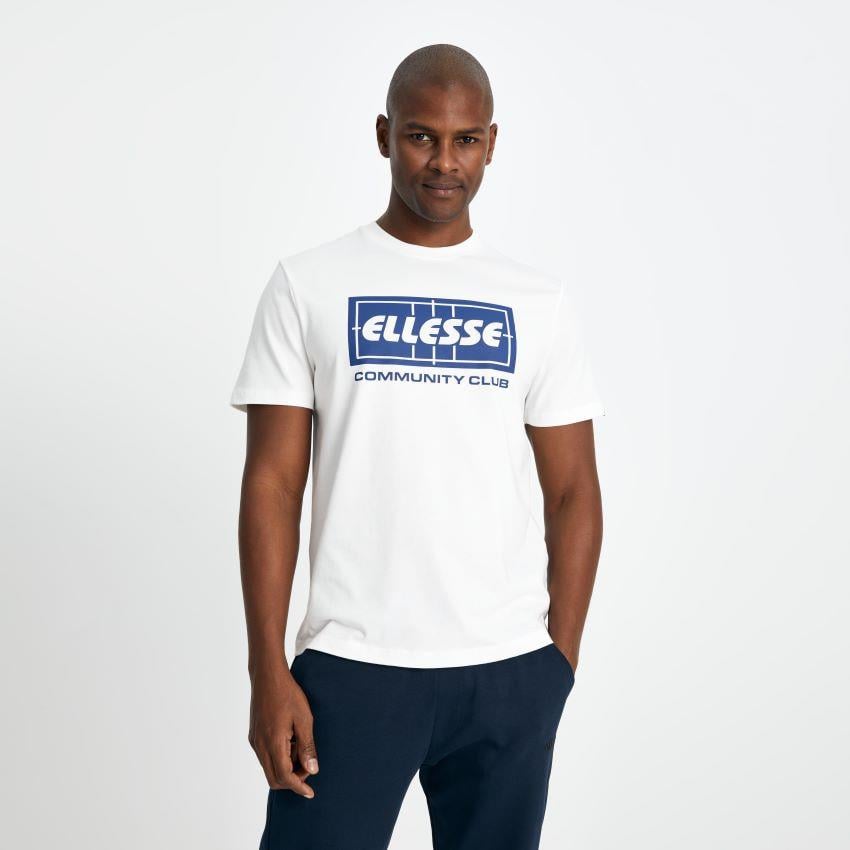 Ellesse Erkek Tişört Beyaz EM160-OF