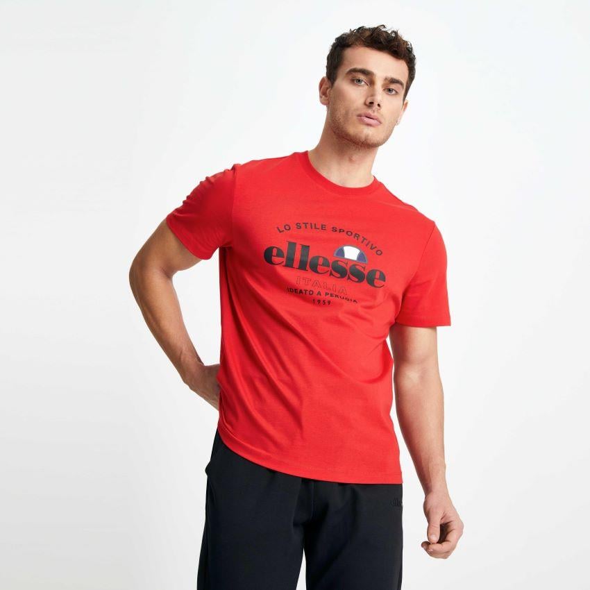 Ellesse Erkek Tişört Kırmızı EM141-RD