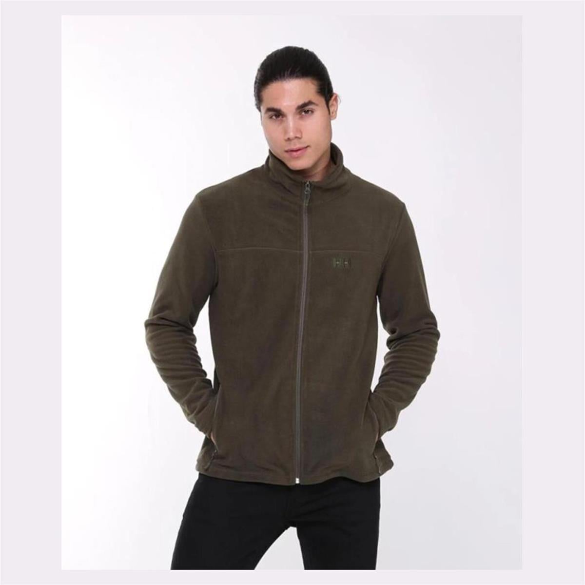 Helly Hansen Hh Zippy Erkek Tam Fermuarlı Yeşil Polar HH..12007HHA.431