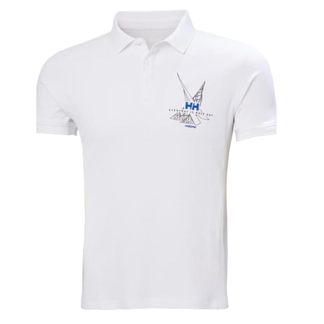 Helly Hansen Hp Race Erkek Polo Tişört HHA.34416.001 Beyaz