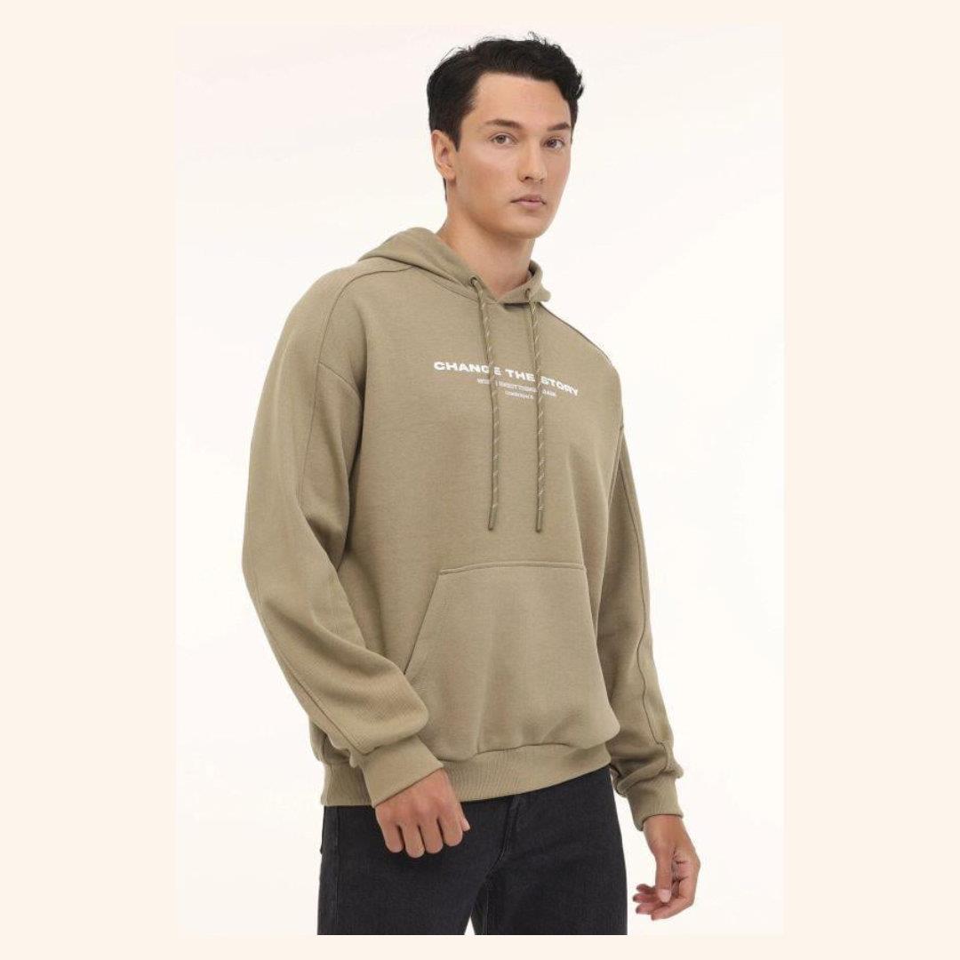 Lumberjack ML FILAZ 17AFW-87 4PR Haki Erkek Sweatshirt