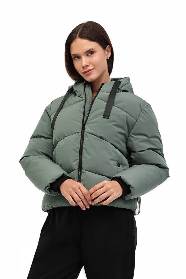 Lumberjack WL 2NORA 5PR Yeşil Kadın Kısa Kaban 102027459