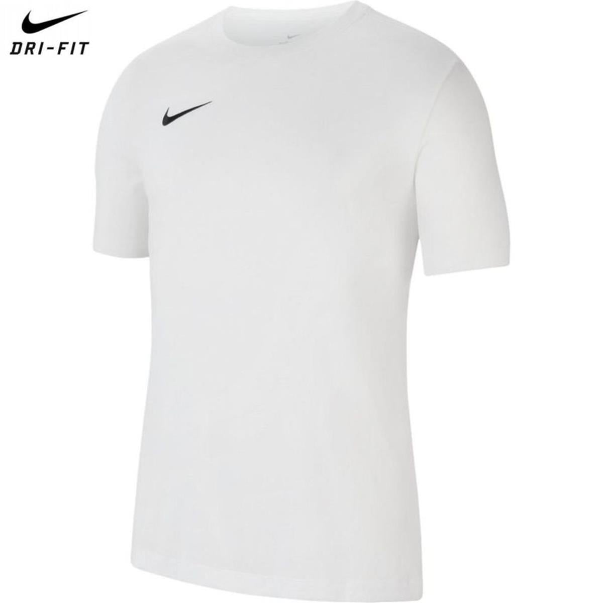 Nike Dri-Fit Park20 Ss Tee Erkek Beyaz Futbol Tişört CW6952-100