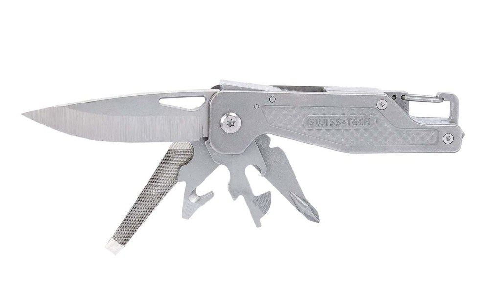 SwissTech 13-IN-1 Multi-Tools Satin Polish Çok Amaçlı Alet Çakı ST022001