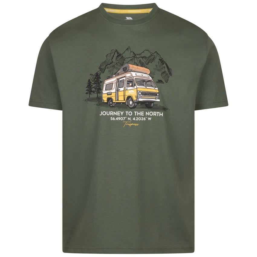 Trespass Tokso Male Casual Printed Erkek Tişört 