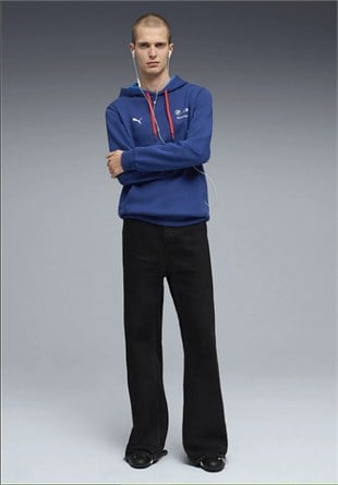Puma BMW MMS Ess Hoodie Ft Mavi Erkek Sweatshirt 63489304