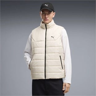Puma Ess Padded Vest Erkek Bej Yelek 68520986