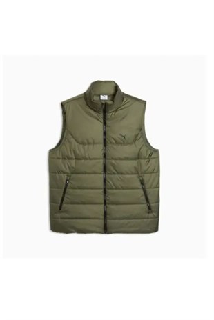 Puma Ess Padded Vest Erkek Yeşil Yelek 68520986