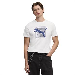 Puma Graphic Erkek Siyah Günlük Stil T-Shirt 69177502
