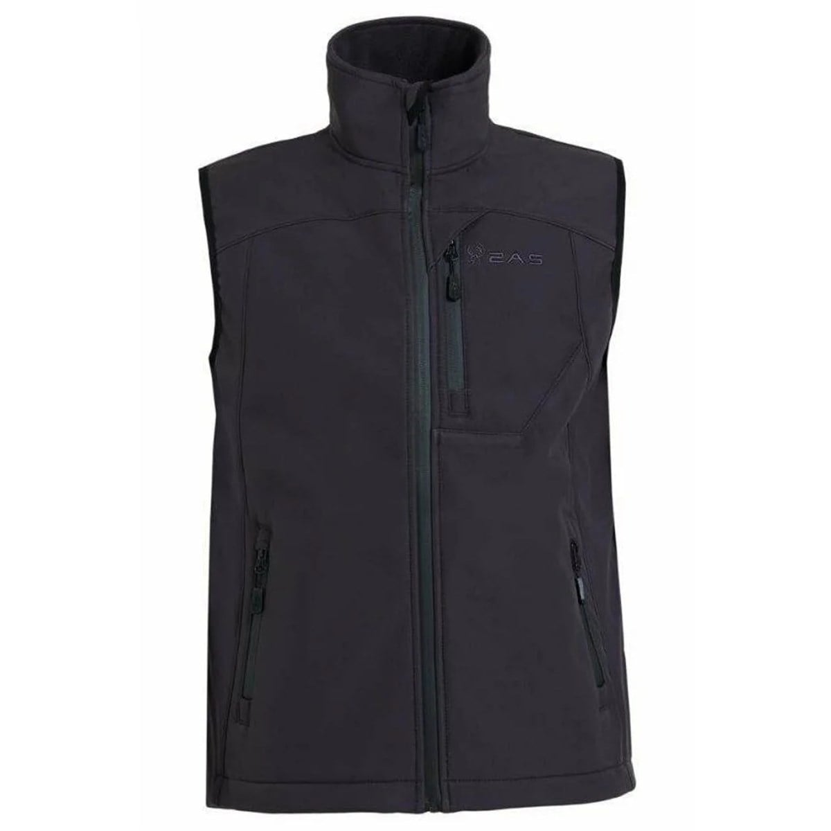 2AS Samana Softshell Erkek Yelek Siyah 2ASSAM01002700