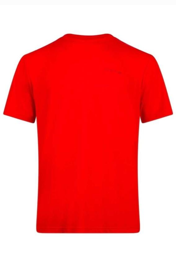 2AS Winson Erkek Viloft Sıfır Yaka T-Shirt Kırmızı