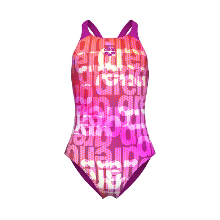Arena G Multi Colours Swimsuit V Back Kız Çocuk Yüzücü Mayosu 009007908