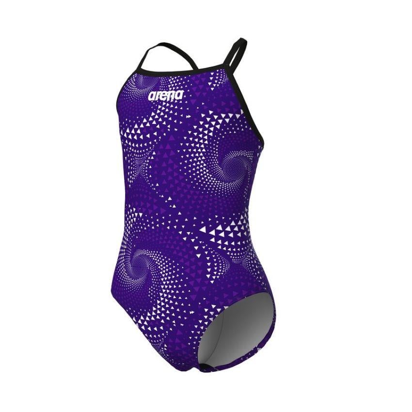 Arena Girls Fireflow Swimsuit Lightdrop Back Kız Çocuk Yüzücü Mayosu 010406900