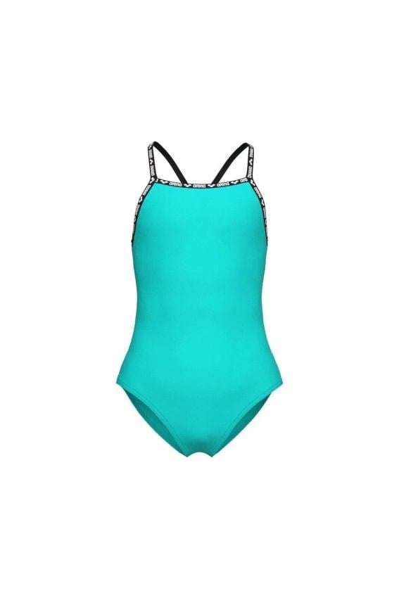 Arena Girl's Solid Swimsuit Kız Çocuk Yüzücü Mayo Yeşil 011033800