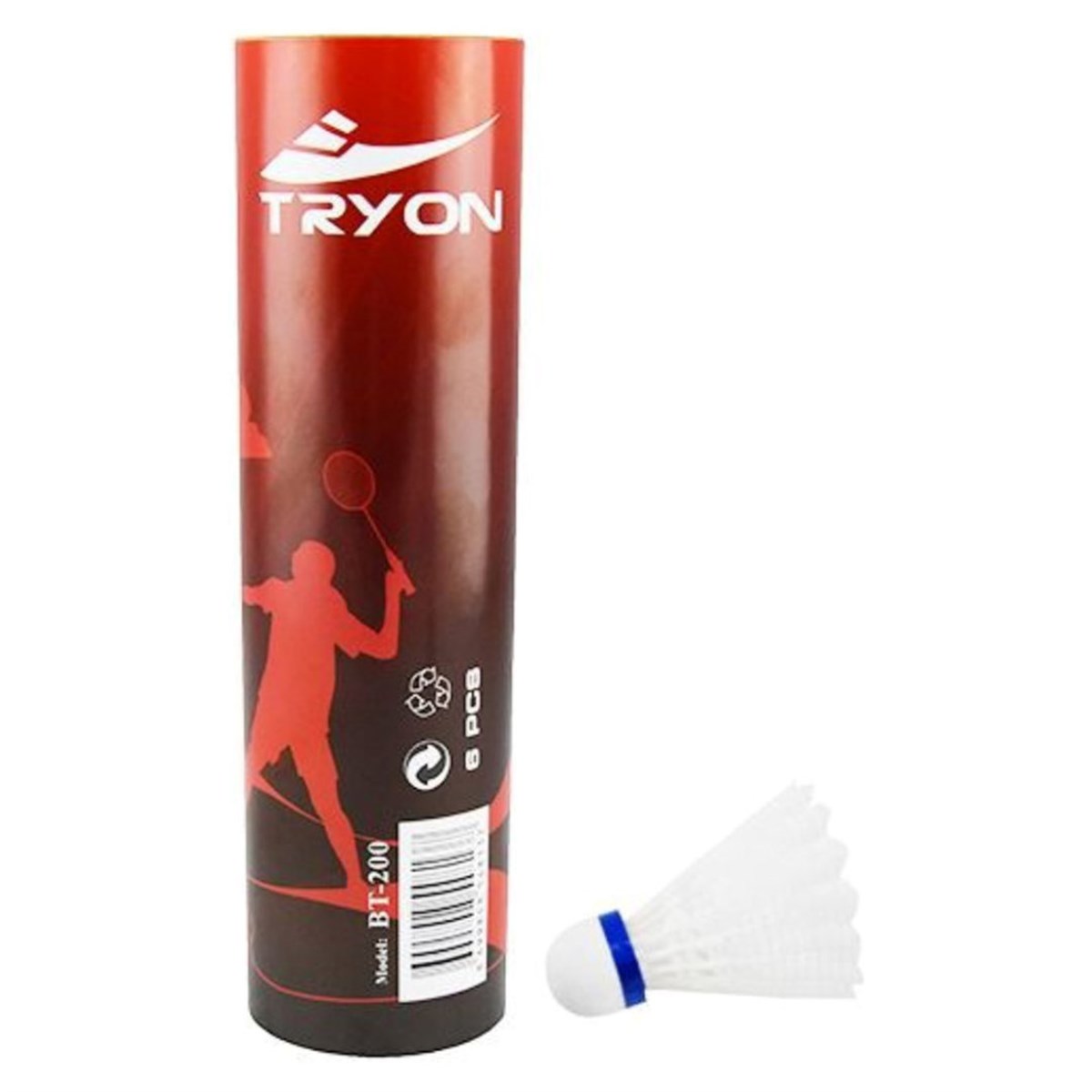 BT-200 6lı Badmınton Top Mantar-Naylon