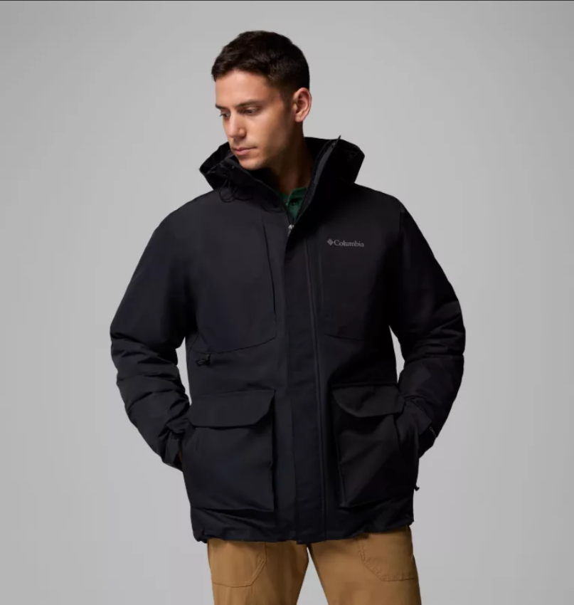 Columbai Landroamer™ Shirt Jacket Interchange Siyah Erkek Outdoor Mont WM4837-010