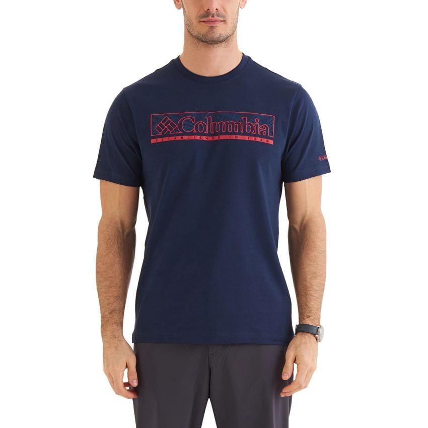 Columbia CSC Branded Nightscape Erkek Kısa Kollu T-shirt CS0379_466