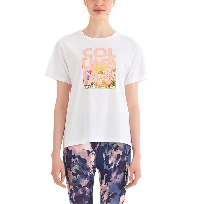Columbia CSC Floral Blur Kadın Kısa Kollu T-Shirt CS0315-100