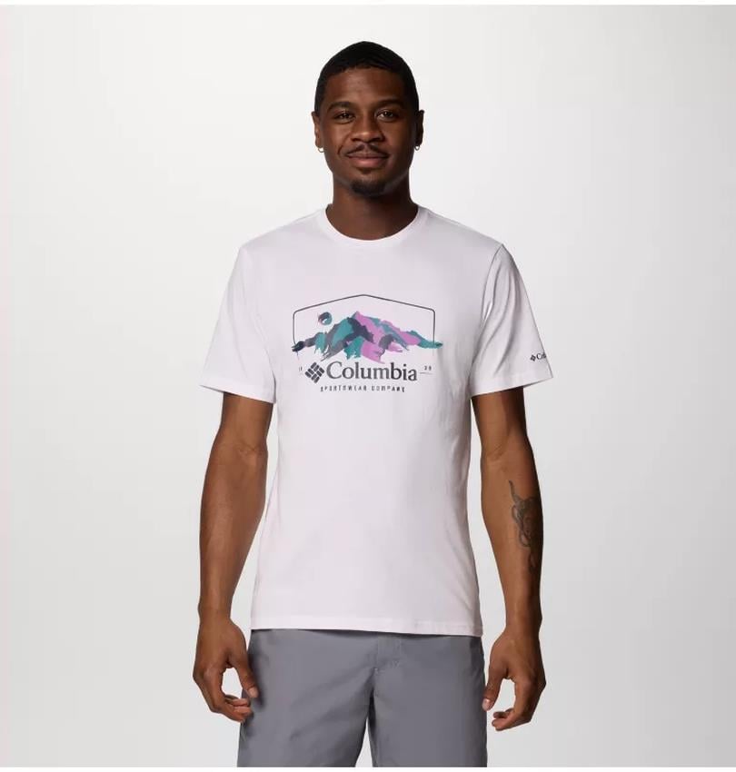 Columbia CSC M Brush With Nature SS Tee Erkek Kısa Kollu Tişört CS0411