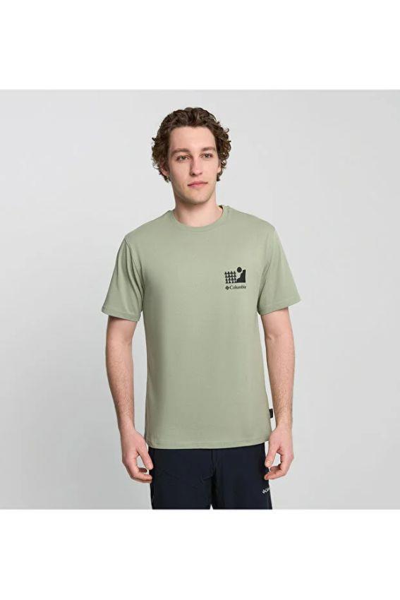 Columbia CSC M Explore Outdoors SS Tee Erkek Kısa Kollu Tişört CS0408