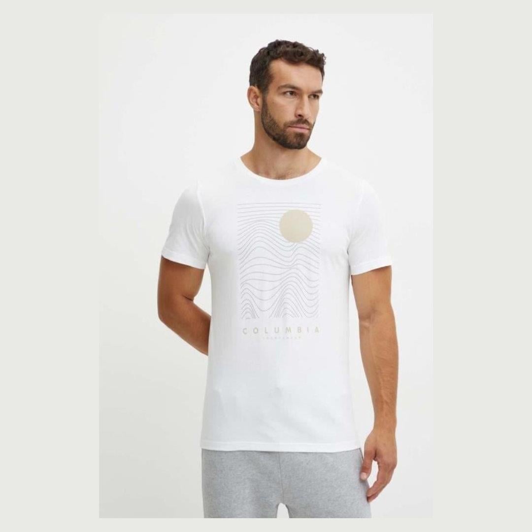 Columbia Csc M Linear Drifts Ss Tee Erkek Tişört CS0390