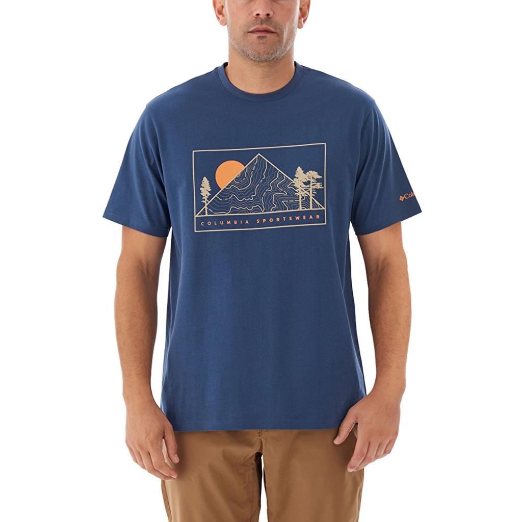 Columbia Csc M Peaked Sunscape Ss Tee Erkek Kısa Kollu Tişört CS0398
