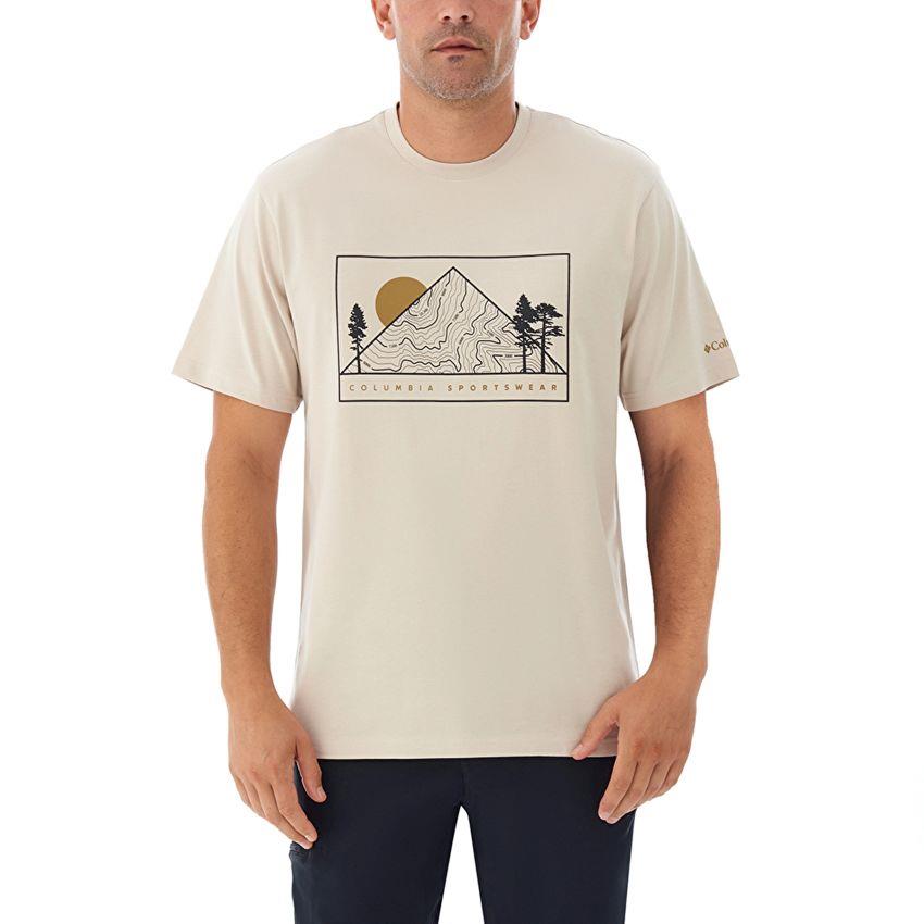 Columbia Csc M Peaked Sunscape Ss Tee Erkek Kısa Kollu Tişört CS0398